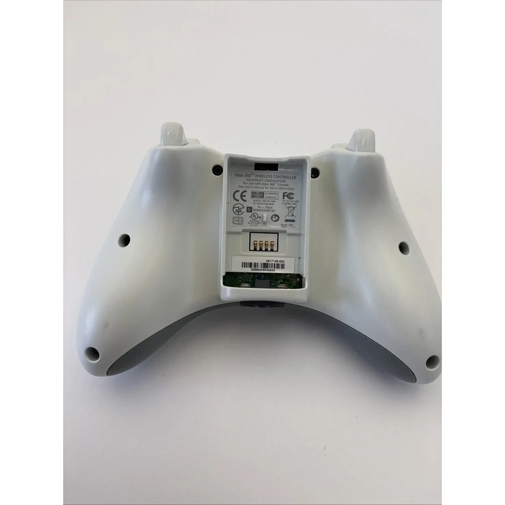 Official OEM Microsoft Xbox 360 Wireless Controller White PARTS ONLY No Cover